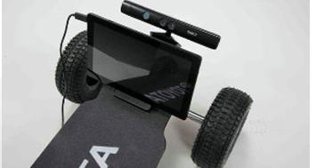 丰田用Kinect打造手势控速滑板
